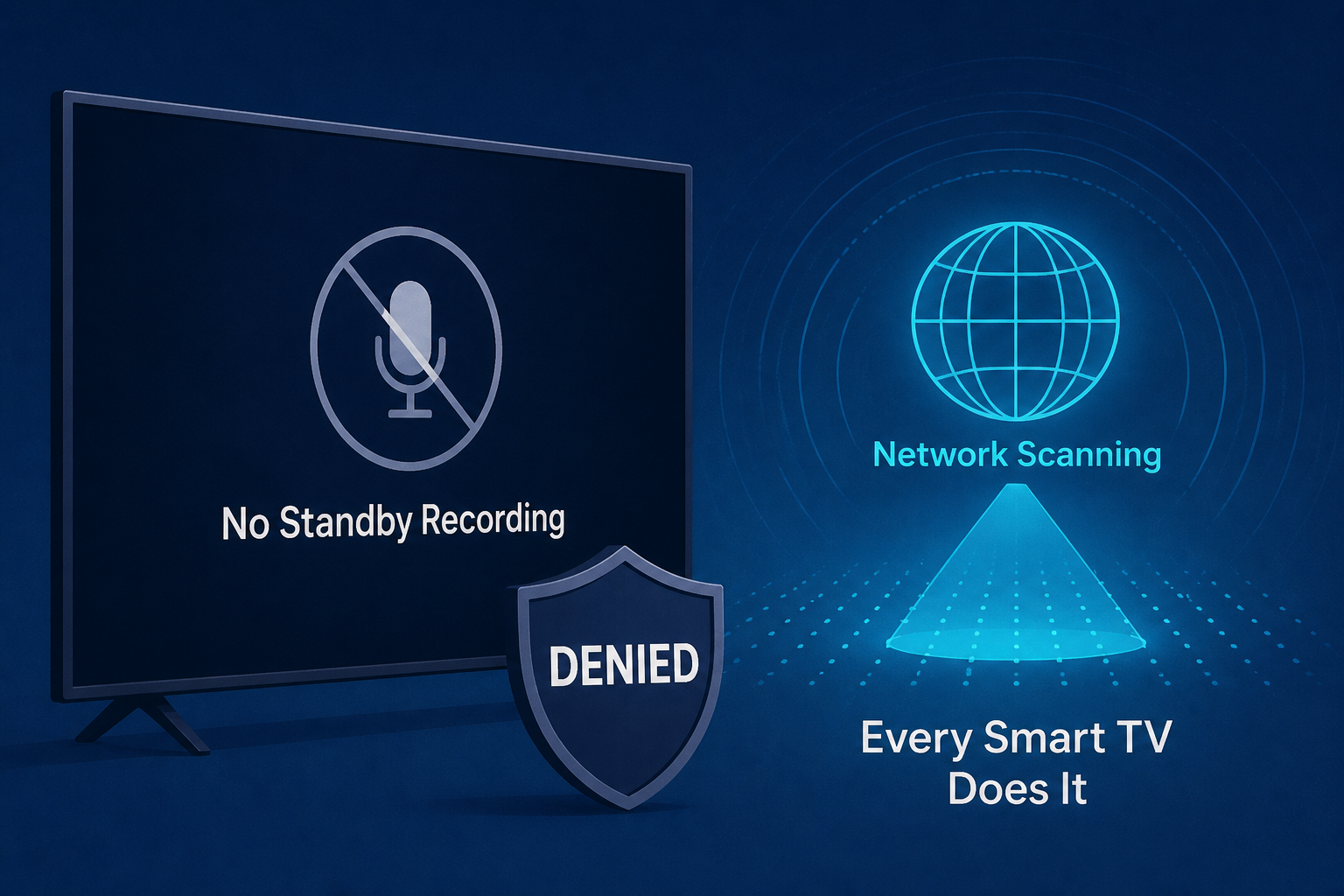 LG denies the standby recording. It confirms the network scanning, and says every smart TV does it.