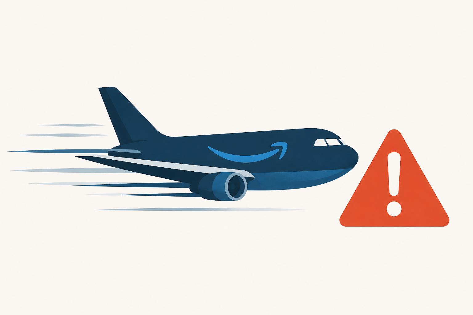 A pilot of the Amazon cargo plane warned it was coming in too fast : NPR