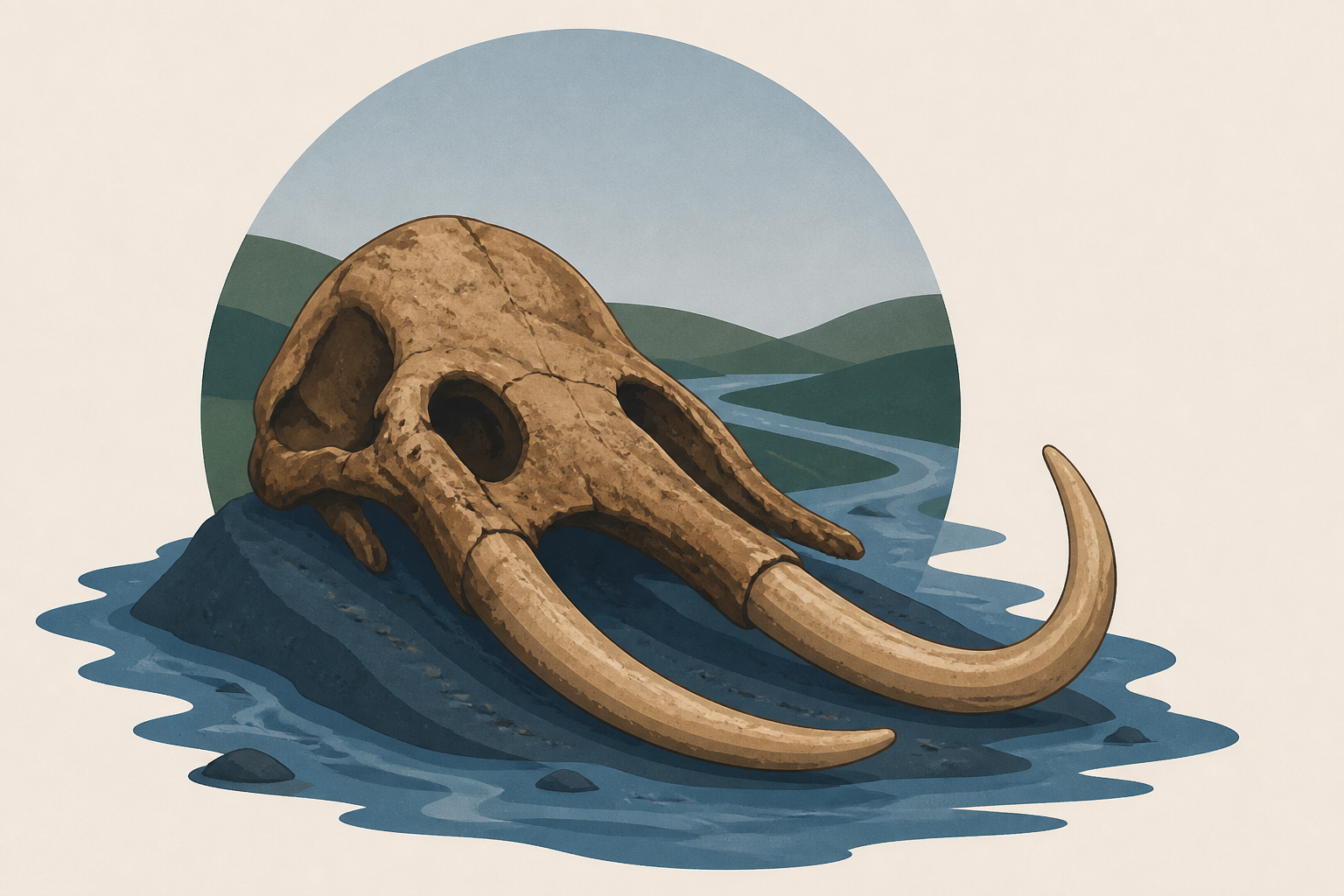 Rare mastodon fossil found in San Mateo County creek