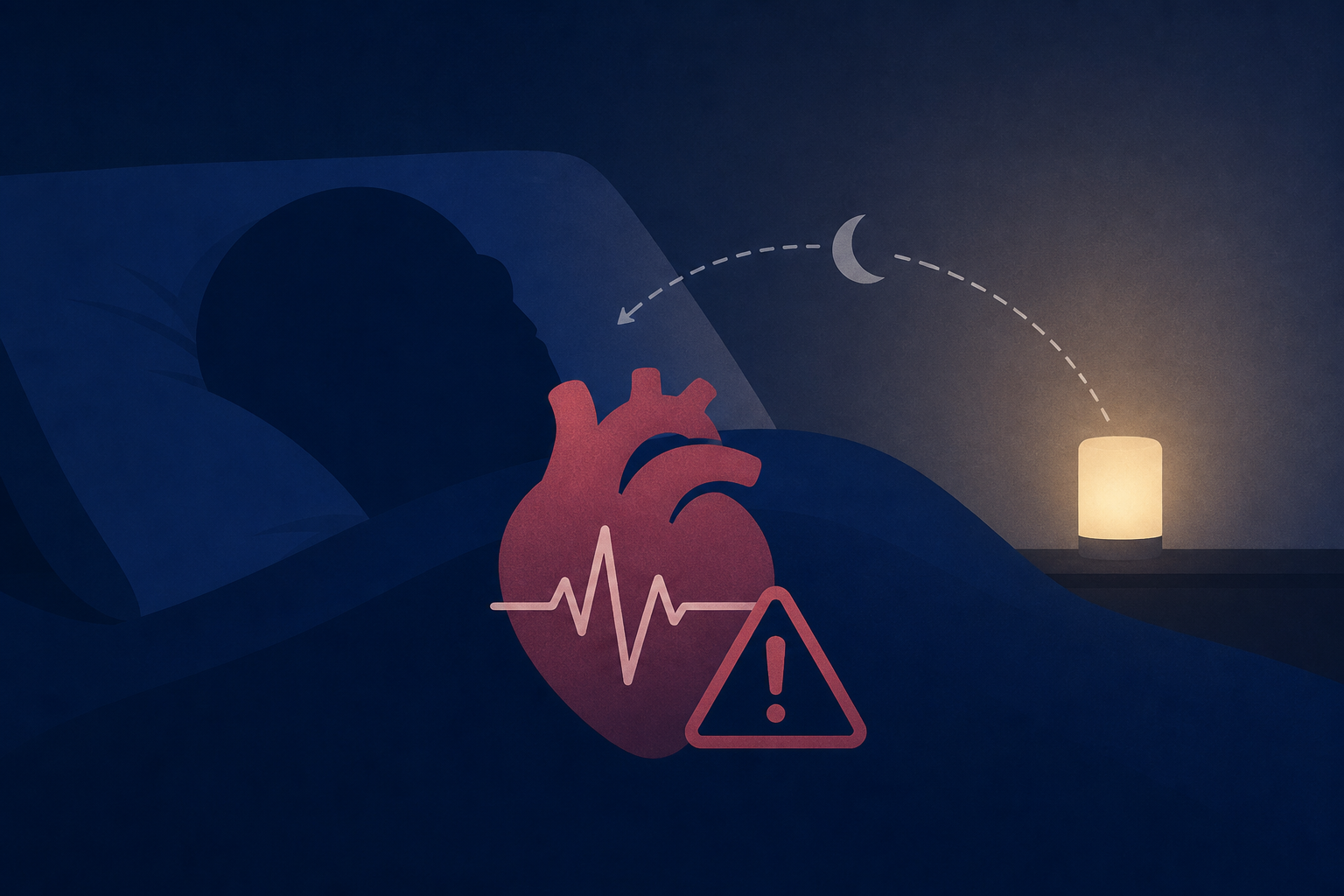 The hidden risk to your heart from sleeping in low light