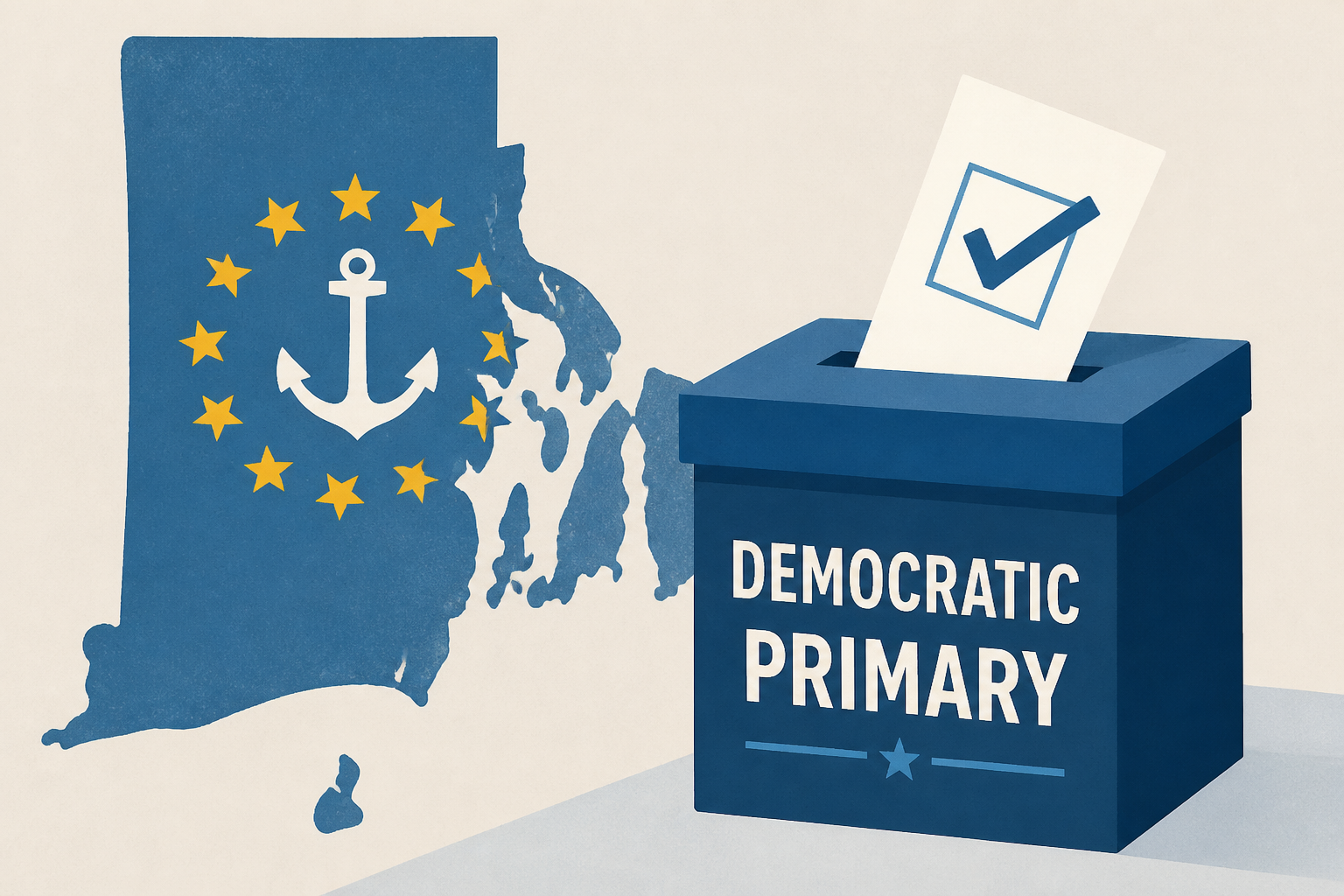 Incumbent Rhode Island governor projected to lose Democratic primary to former CVS executive