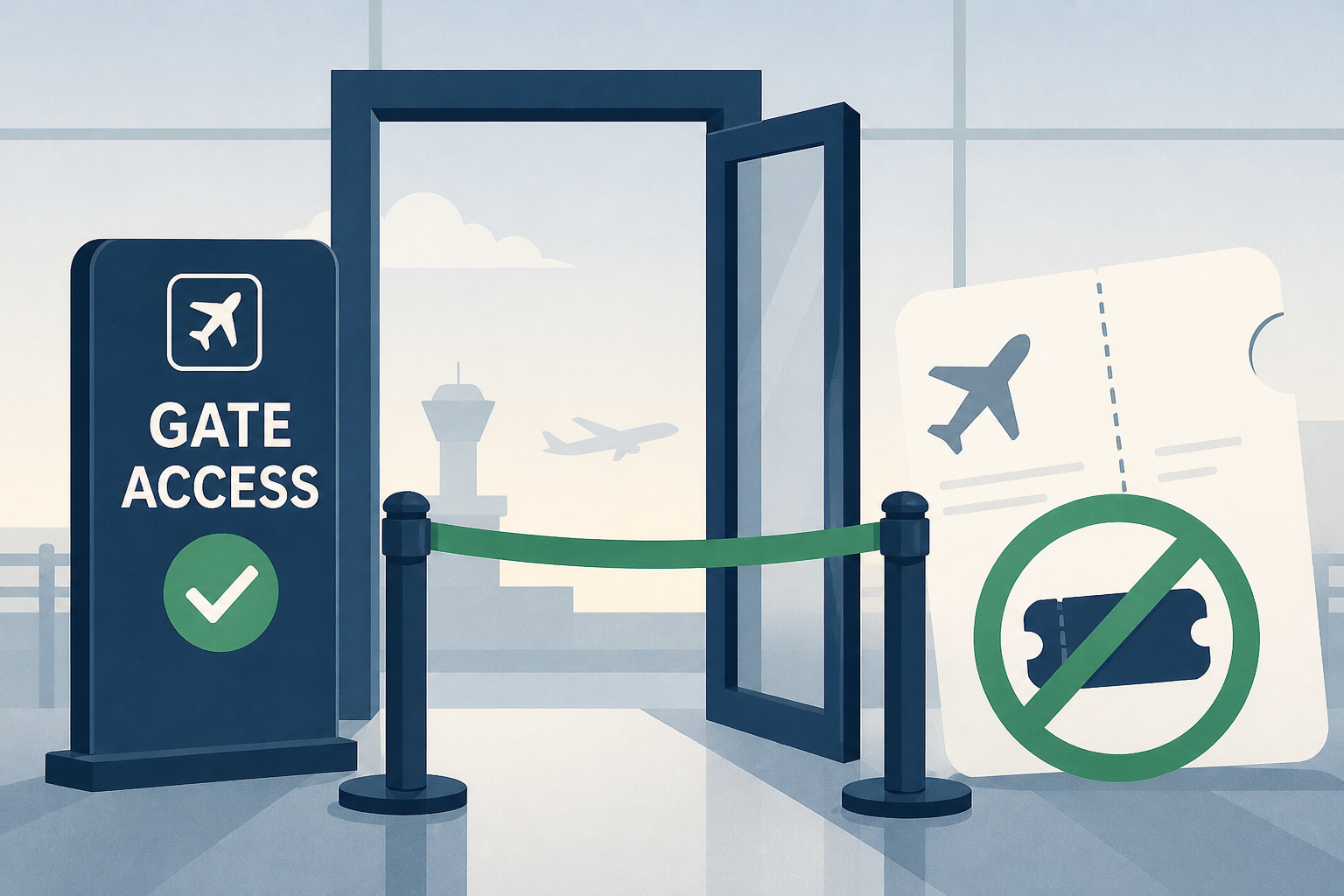 TSA brings back airport gate access for some travelers without tickets