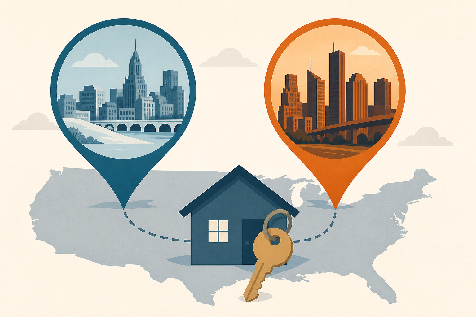 Buffalo and Houston are the next big landing spots for renters