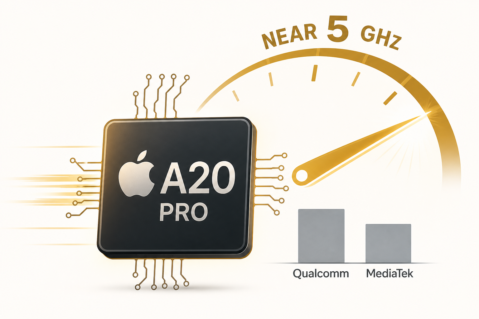 Apple A20 Pro storms Geekbench with near-5 GHz clocks and a massive single-core lead over Qualcomm and MediaTek