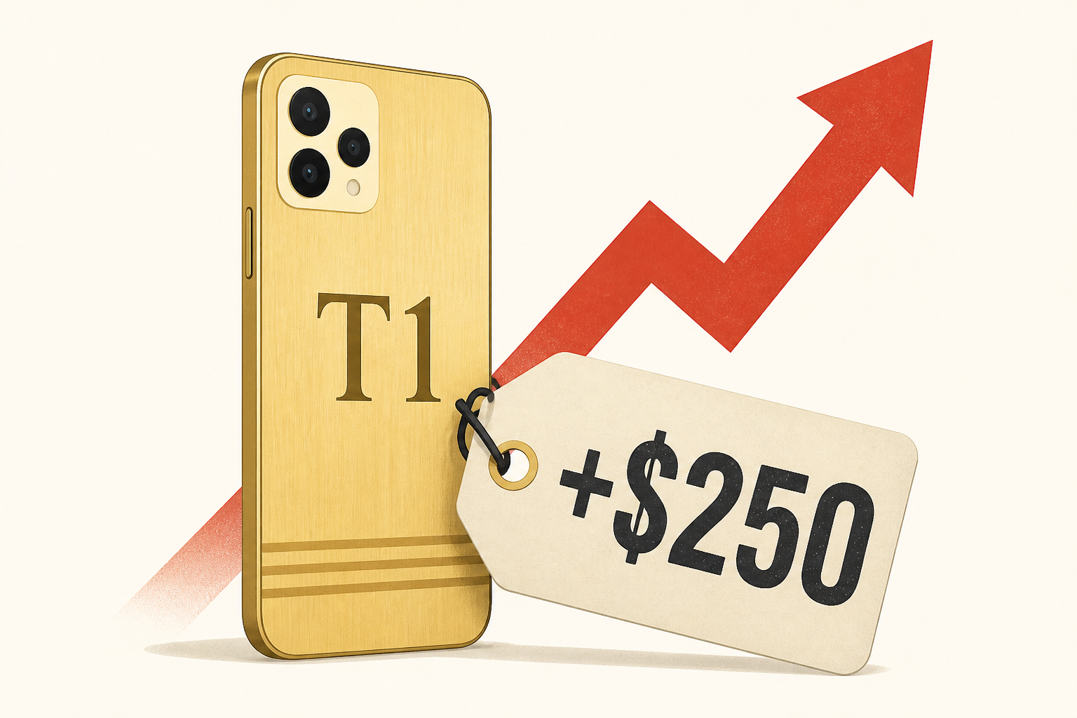 Trump Mobile's T1 Phone Now Costs $250 More