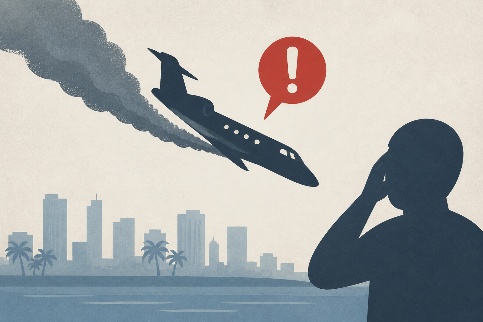 Miami plane crash witness recalls pilot’s distress