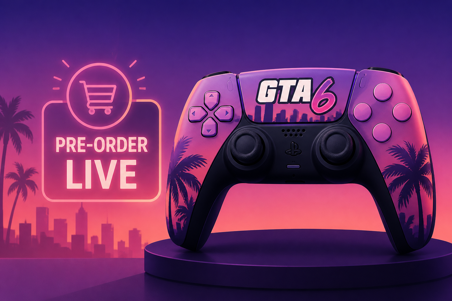 GTA 6 DualSense pre-orders LIVE - limited-edition PS5 controllers are now available at Best Buy, Walmart and more