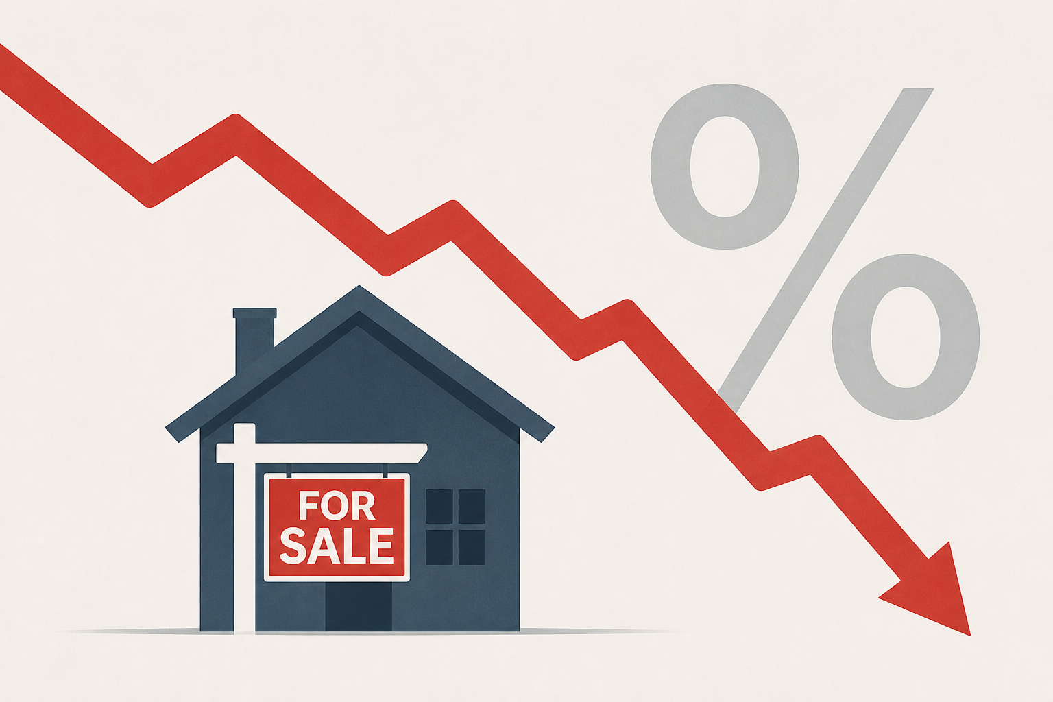 Home sales dropped last month as mortgage rates reached highest level in over a year
