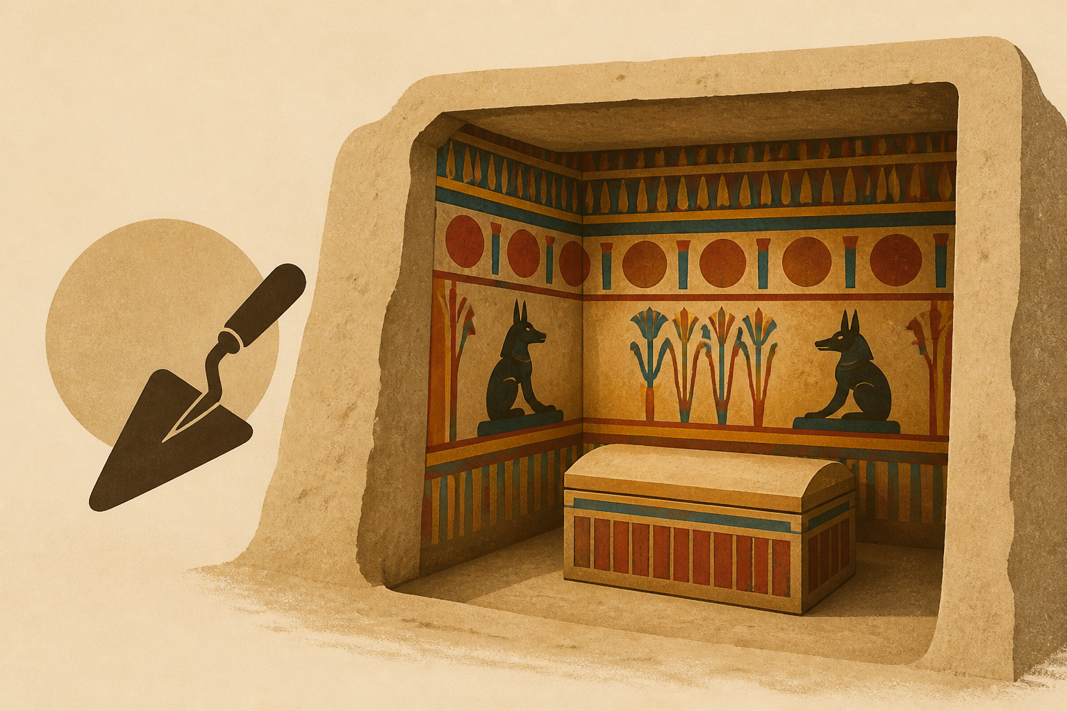 Spanish archaeologists find 4,400-year-old tomb in Egypt with original colours intact