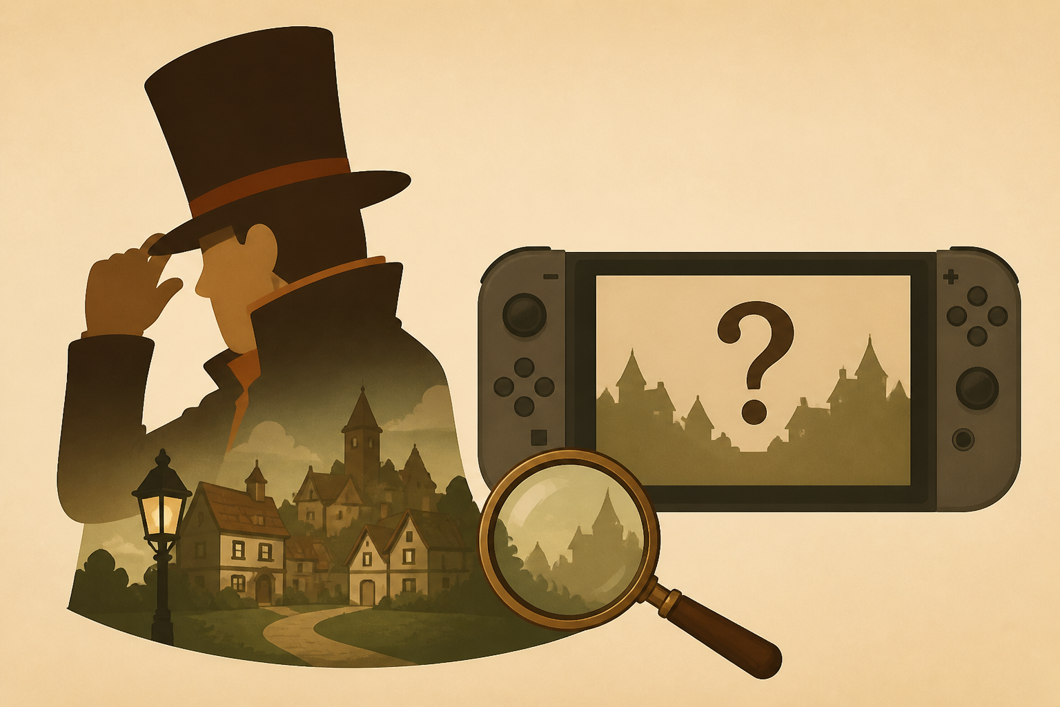 Professor Layton and the Curious Village Remake revealed for Nintendo Switch 2, Switch