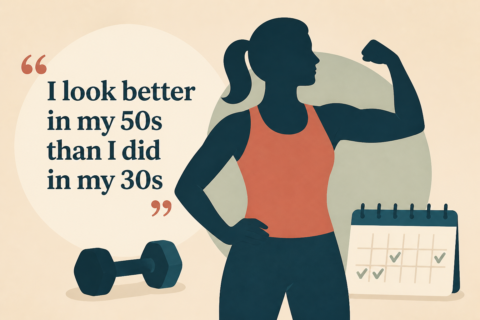“I look better in my 50s than I did in my 30s”—a trainer shares the weekly workout routine that helped her build strength after four surgeries in five years