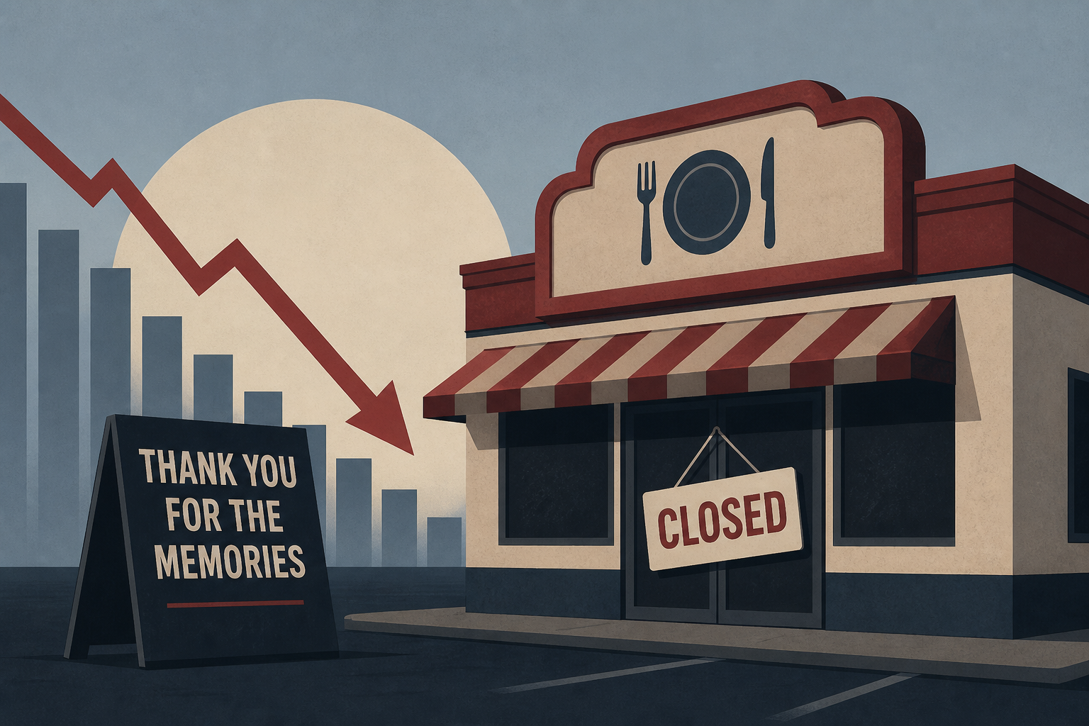 Beloved 55-Year-Old Restaurant Chain Closes Every Last Location (For Good)