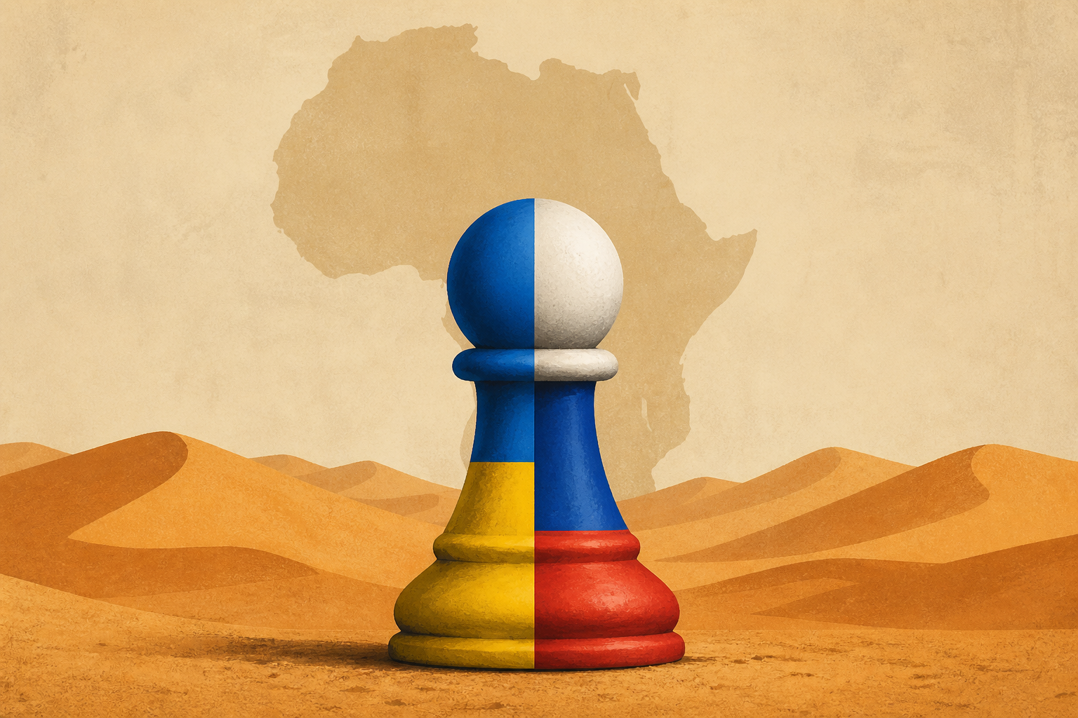 Ukraine is fighting Russia anywhere it can - even in the deserts of Africa