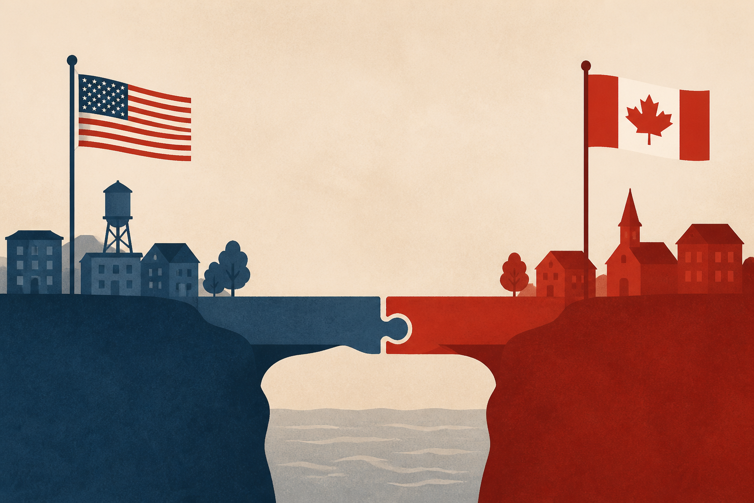 Tensions simmer on US-Canada border for two towns relying on each other