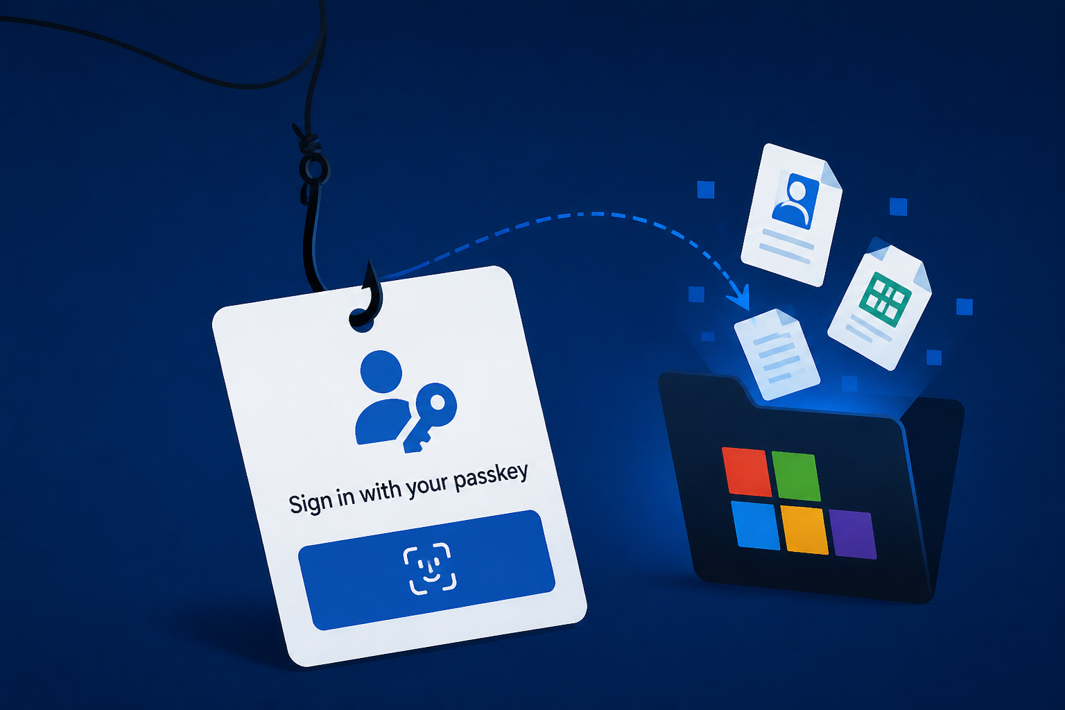 Passkey-themed phishing attacks lead to Microsoft 365 data theft