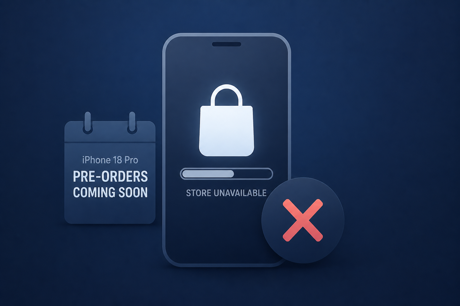 Apple Store Down Ahead of iPhone 18 Pro Pre-Orders