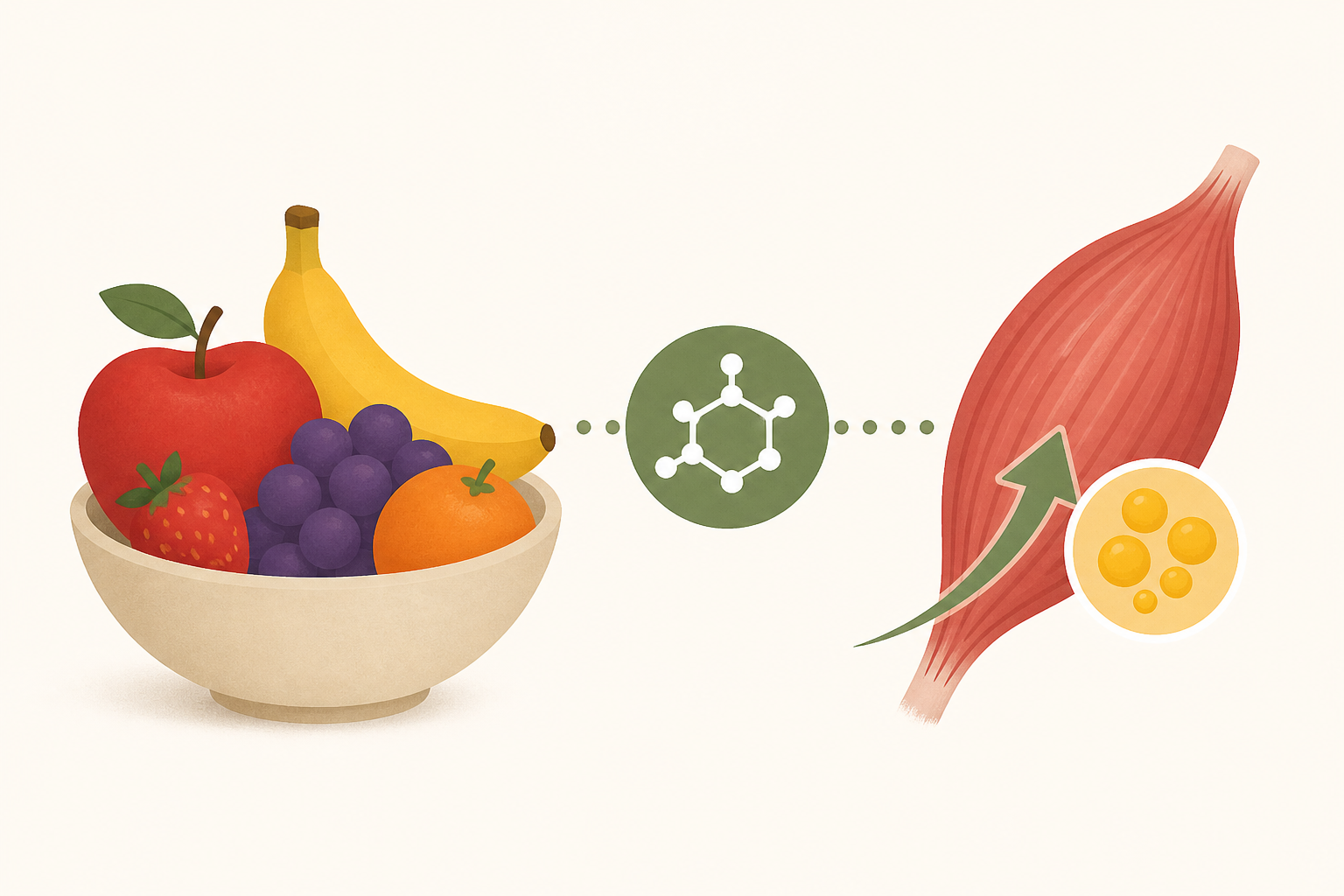 Compound in common fruits may improve muscle fat metabolism, study finds