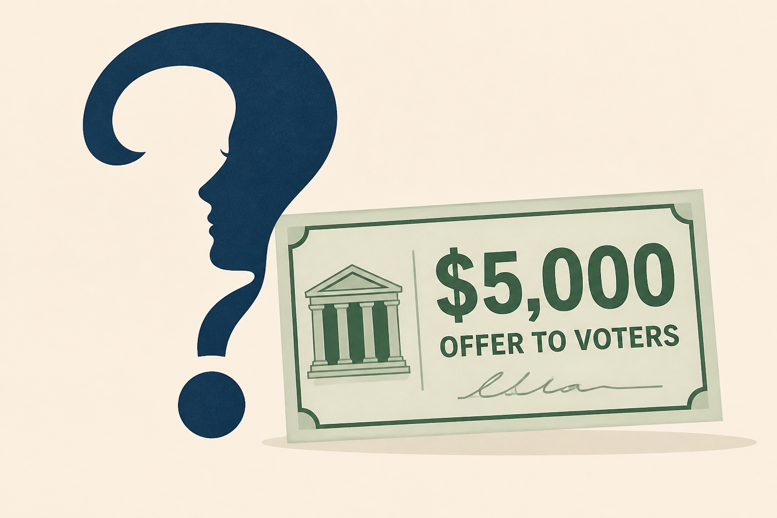 Why is Trump’s $5,000 offer to voters ‘like a woman’? Ask Fox News