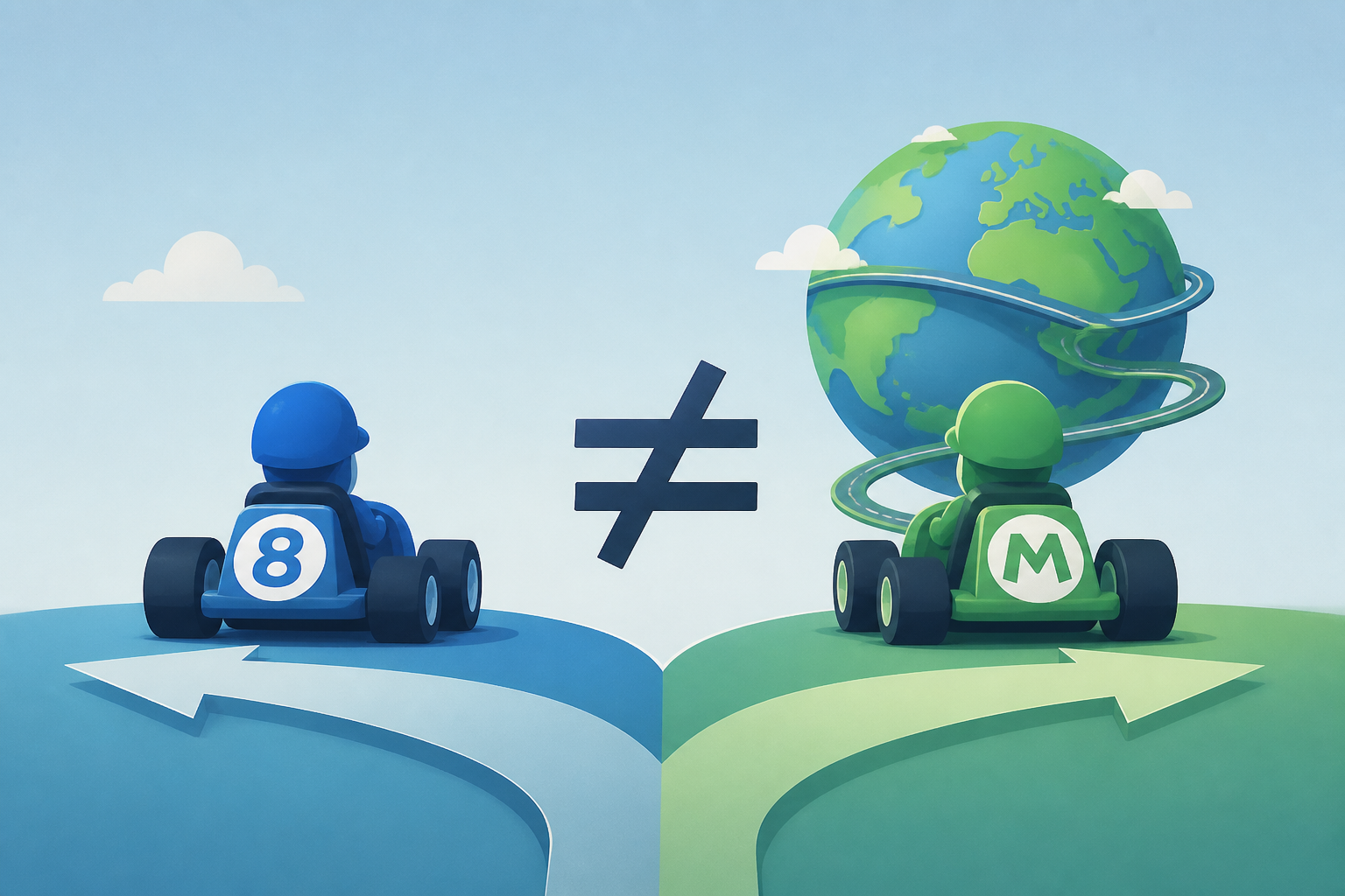 Mario Kart World isn't Mario Kart 8 Deluxe's replacement