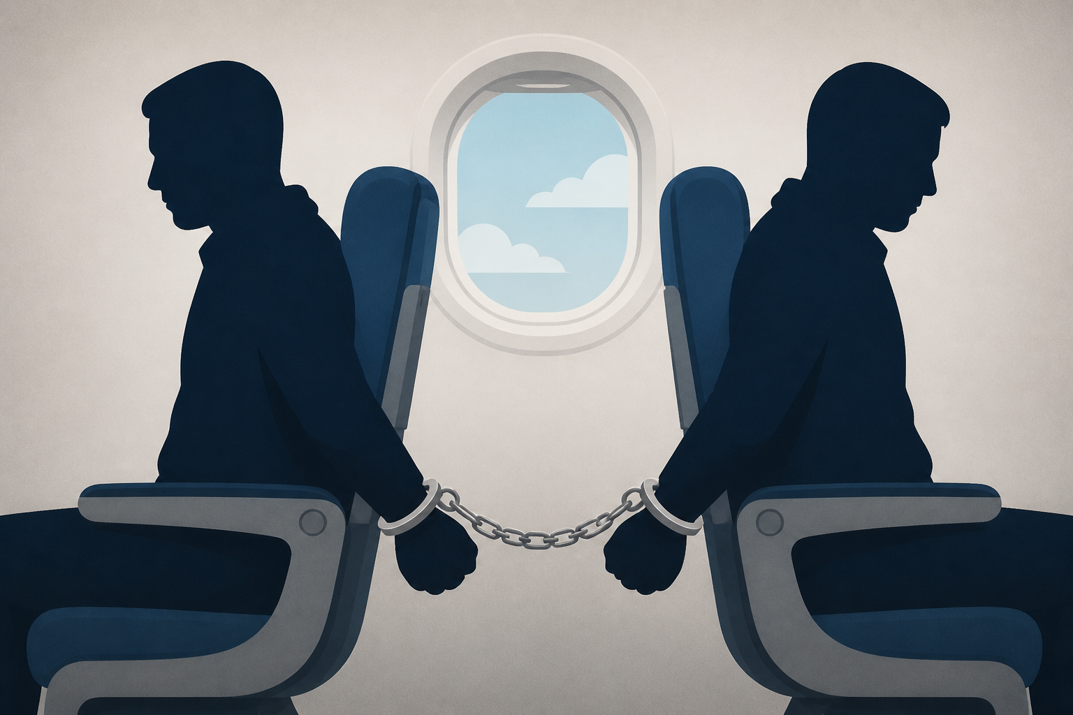 Two Men Handcuffed to Seats After Allegedly Threatening Passengers on Flight