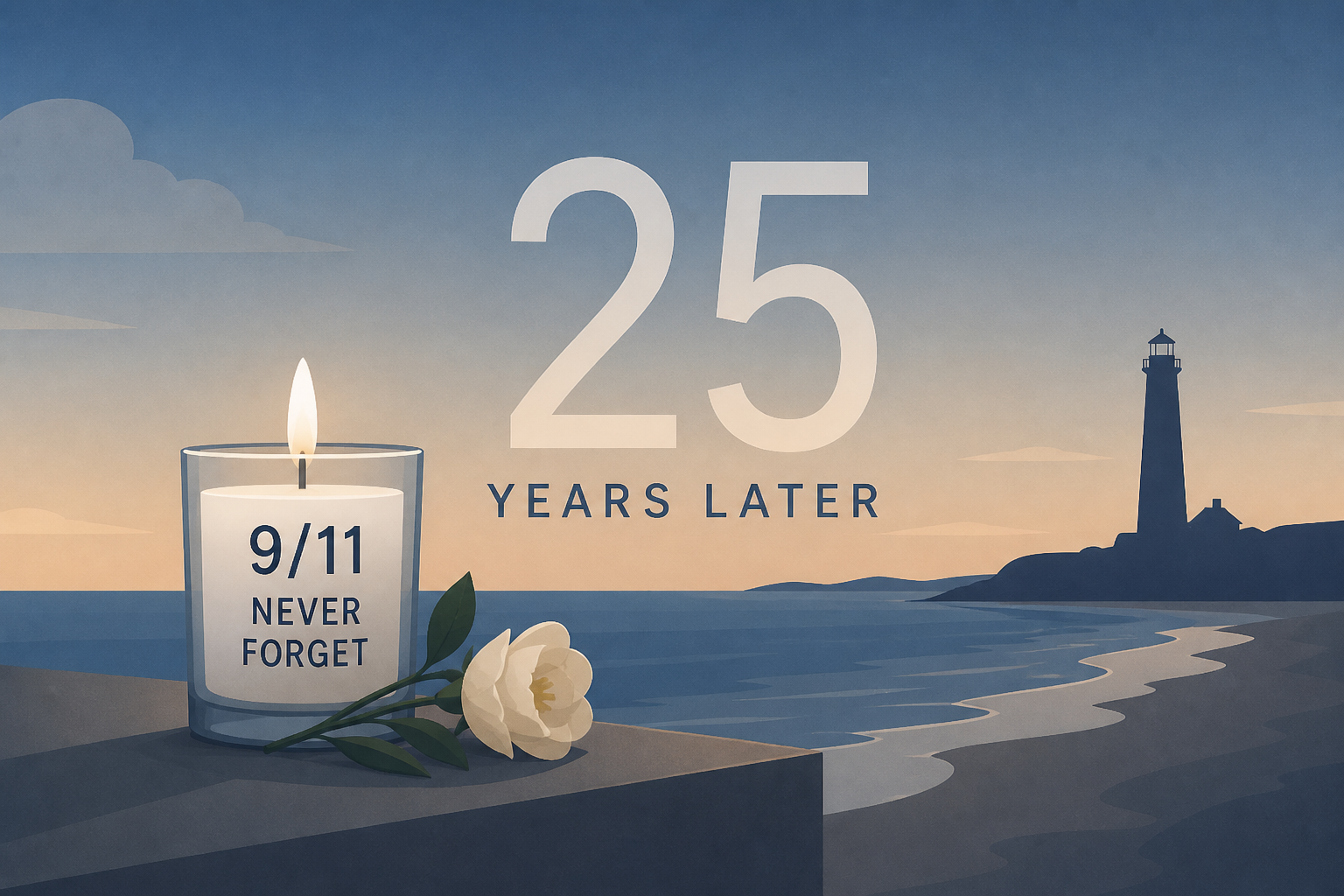 Seaside honors 9/11 victims 25 years later, reflecting on its lasting impact