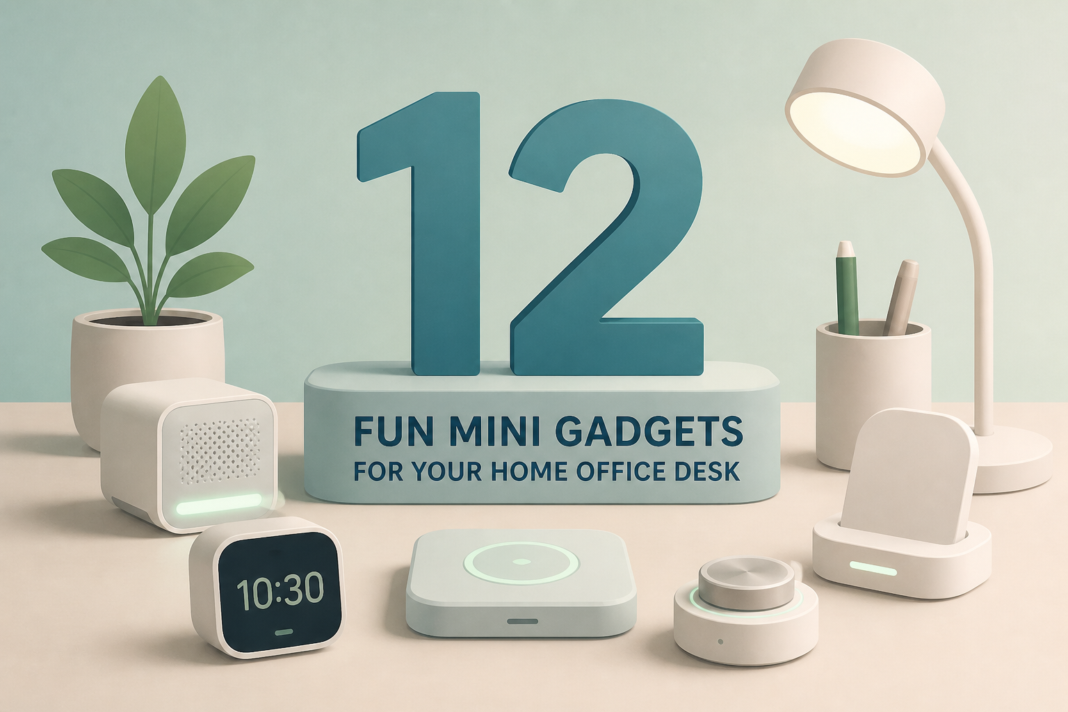 12 Fun Mini Gadgets For Your Home Office Desk