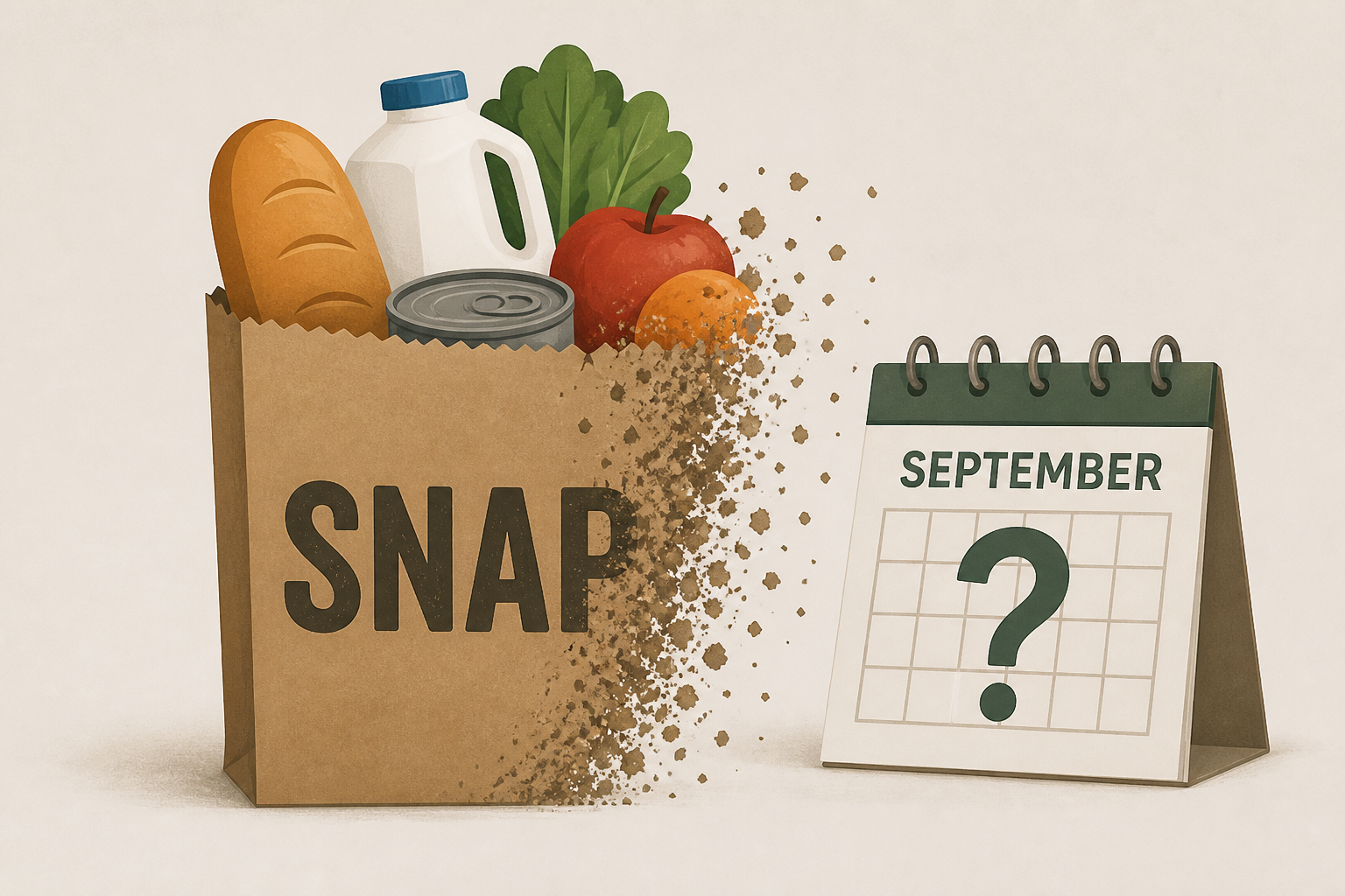 Millions dropped from SNAP food assistance as funding faces September uncertainty