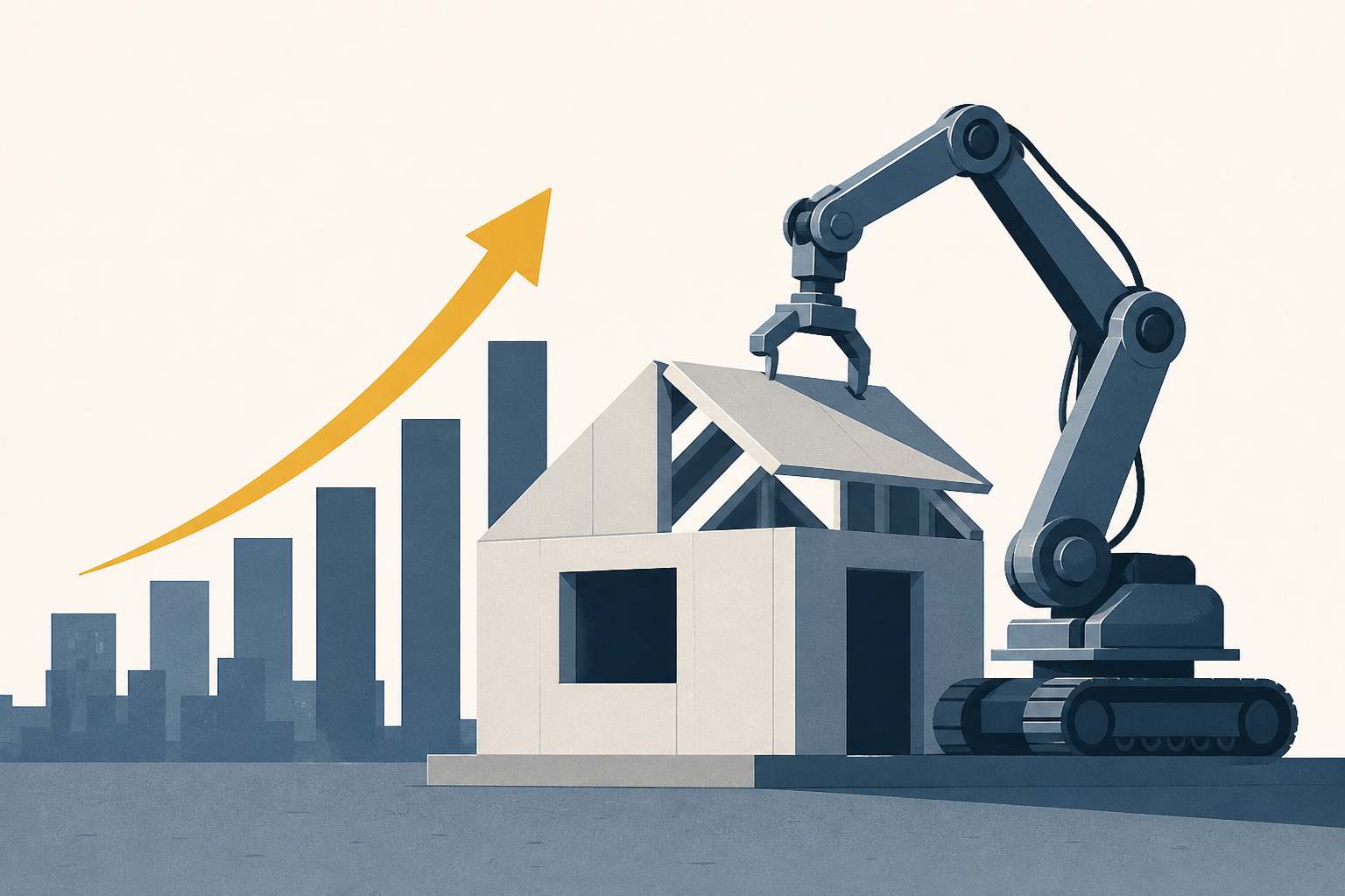Construction robots are taking on America's housing shortage
