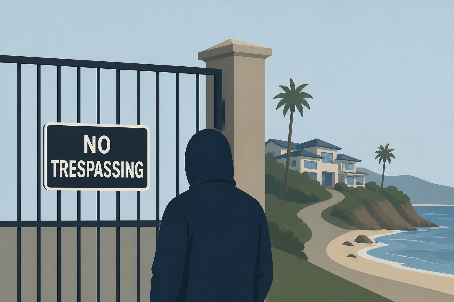 Trespasser stopped on former Vice President Kamala Harris' Malibu property