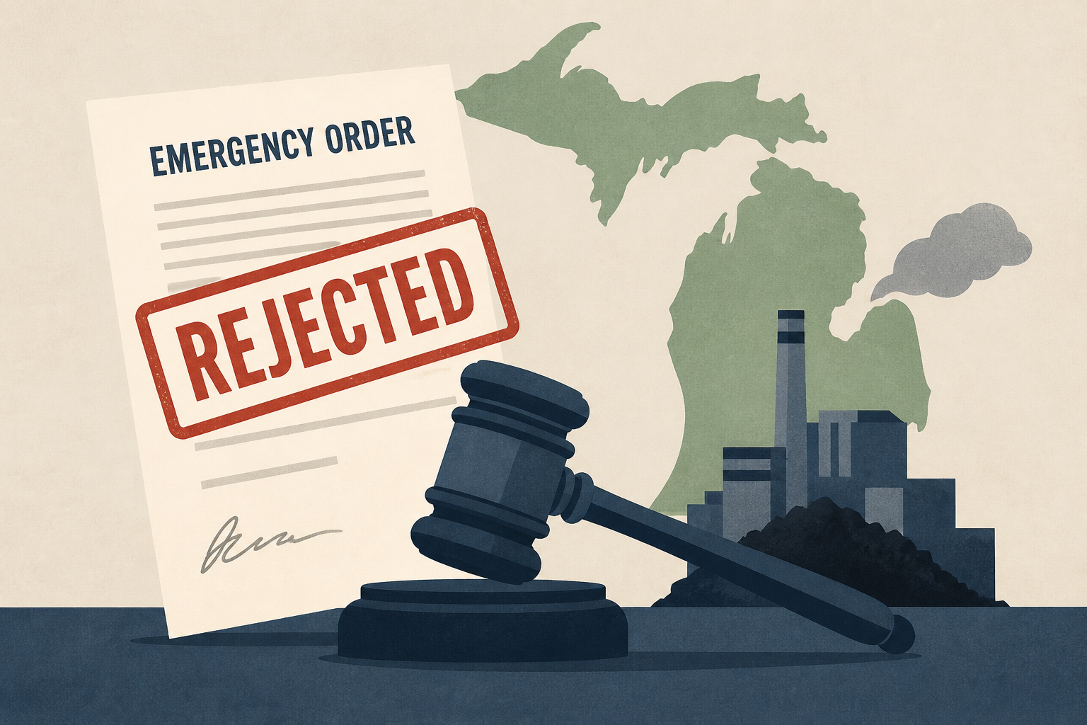 US court rejects Trump’s emergency order keeping Michigan coal plant open