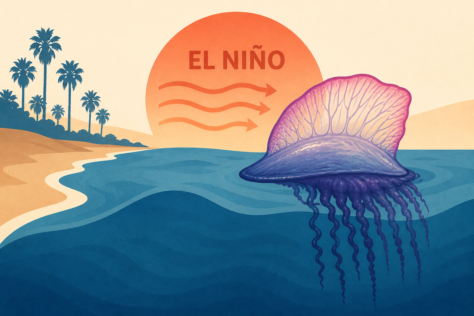 El Niño conditions bringing unusual sea creatures to warming waters off SoCal coast
