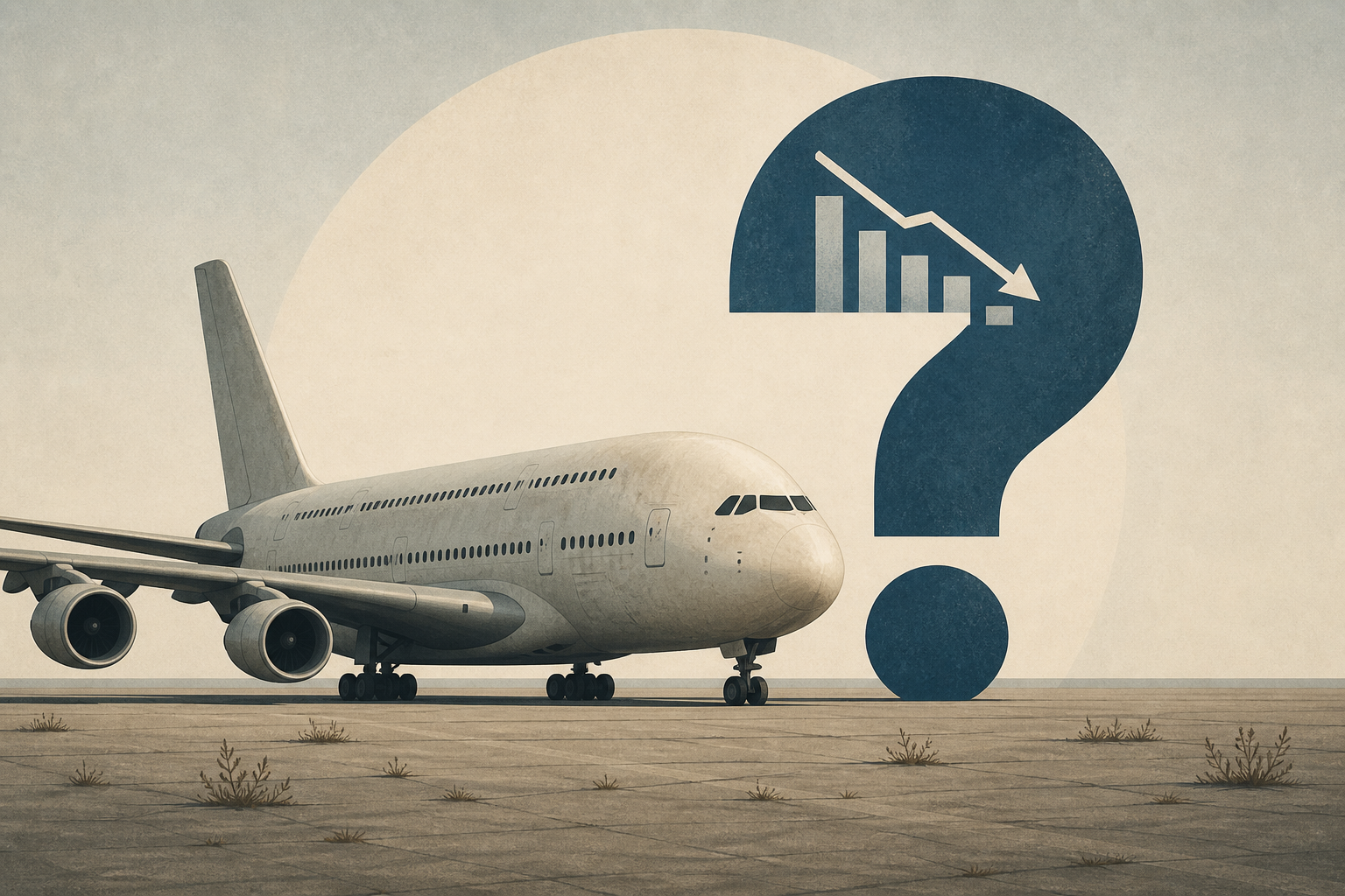 This entire fleet of Airbus A380s has been sitting unmoved and abandoned on tarmac for years now and here's why