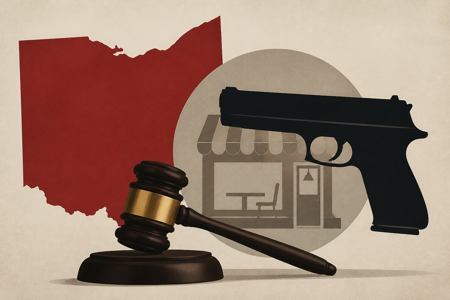 Ohio man convicted of attempted murder after pointing gun at ex-wife in eatery