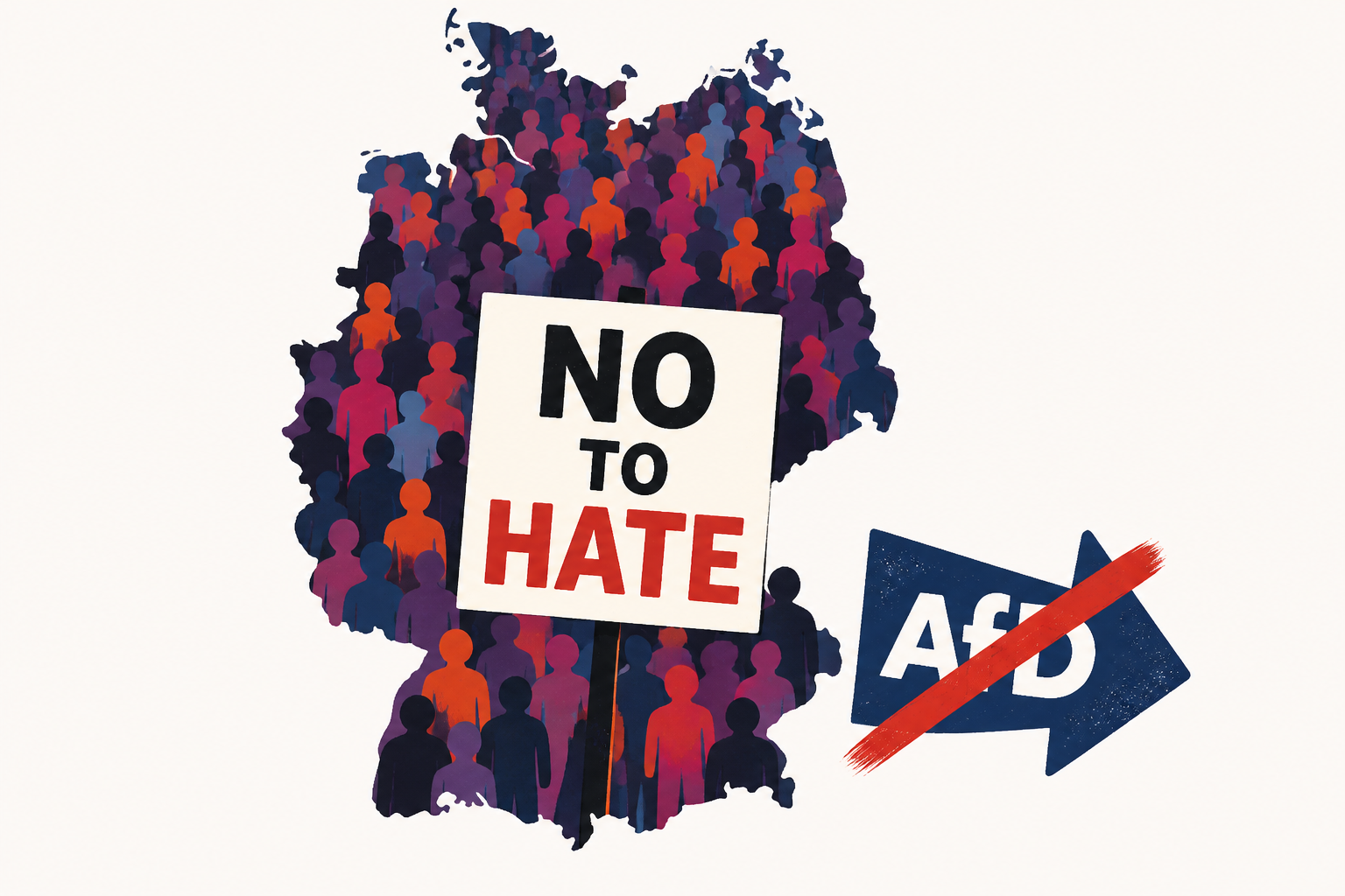Tens of thousands march across Germany to protest far-right party AfD