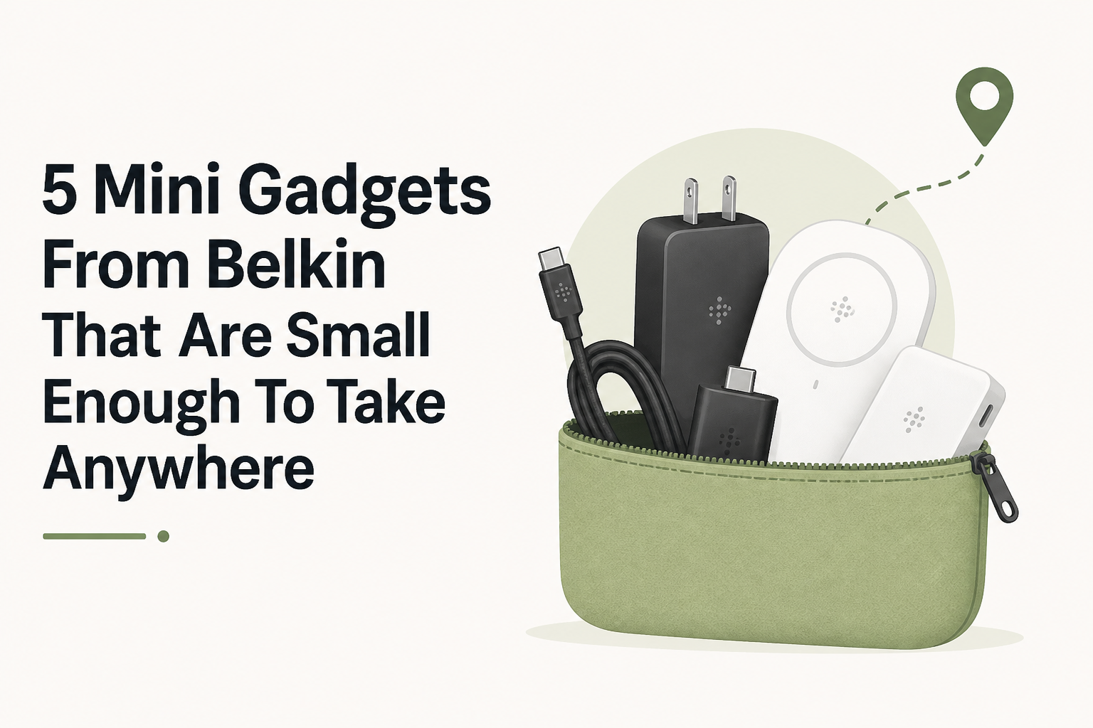 5 Mini Gadgets From Belkin That Are Small Enough To Take Anywhere