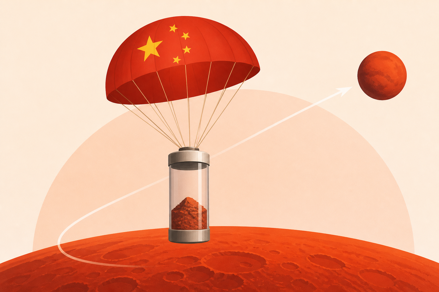 China Plans To Return Samples From Mars In 2031 After The U.S. Cancels Its Own Plans