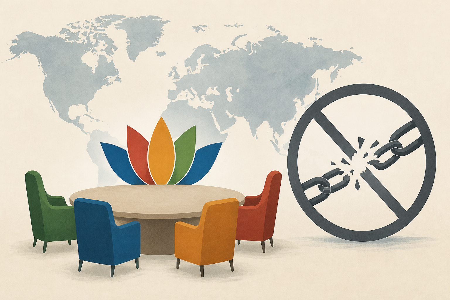 BRICS leaders voice concern over Middle East, condemn unilateral sanctions at India summit