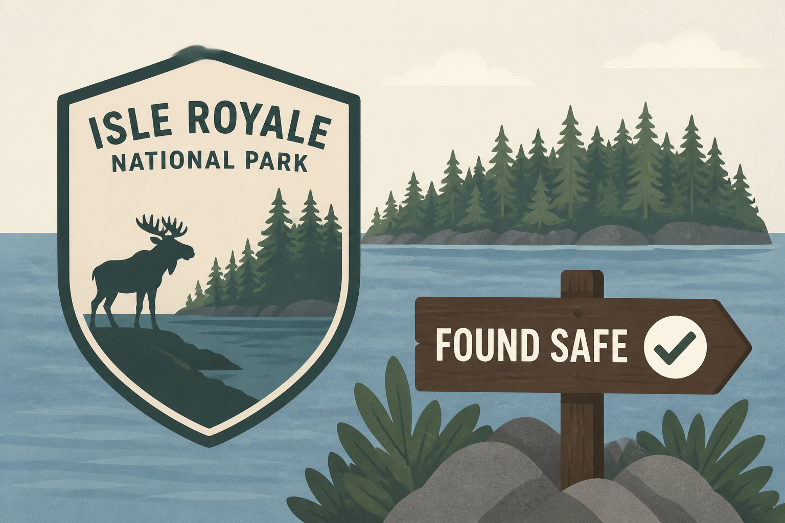 Missing 70-year-old Royal Oak hiker found safe at Isle Royale National Park