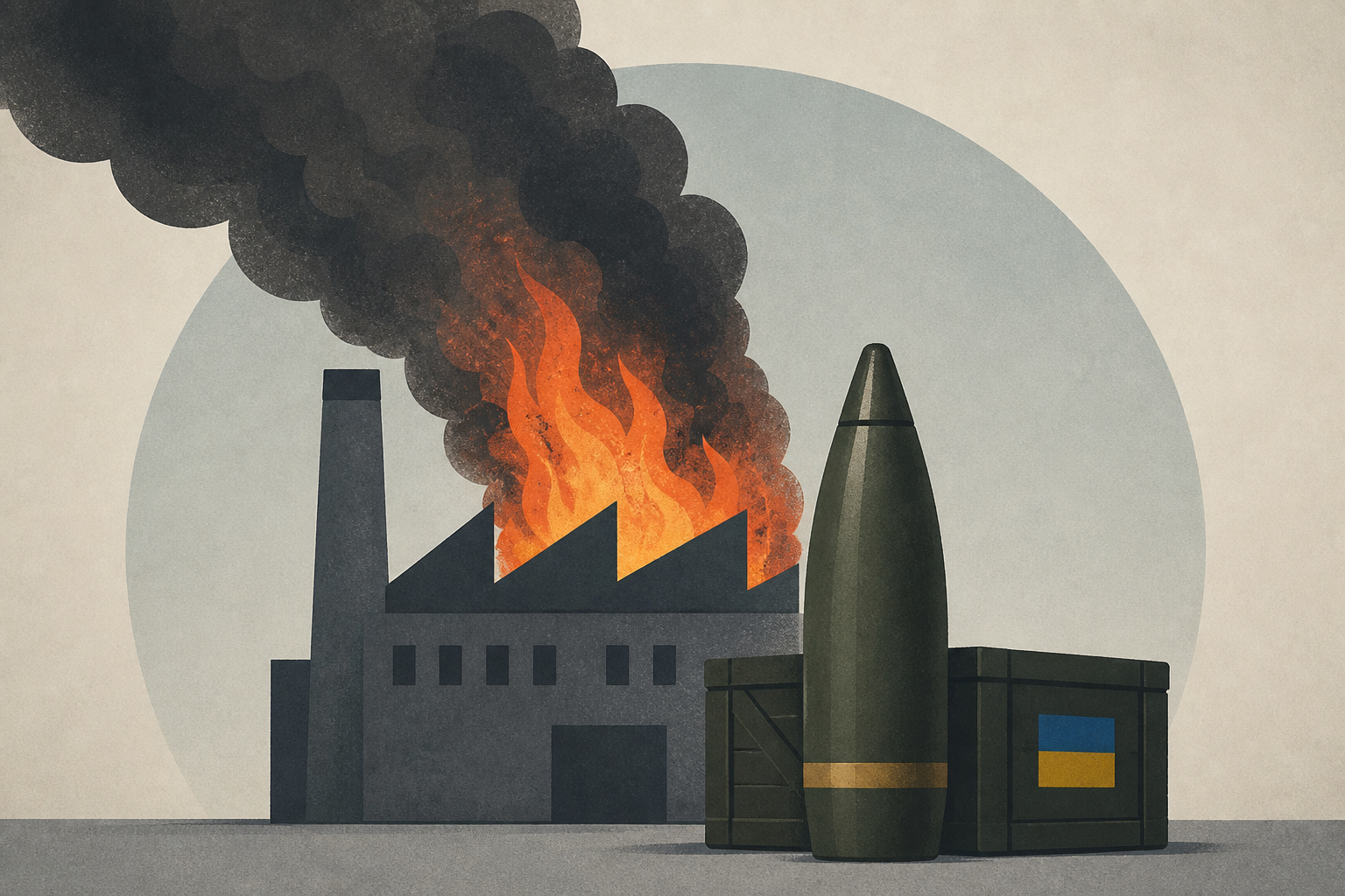 Bulgaria: Fire at factory making munitions for Ukraine