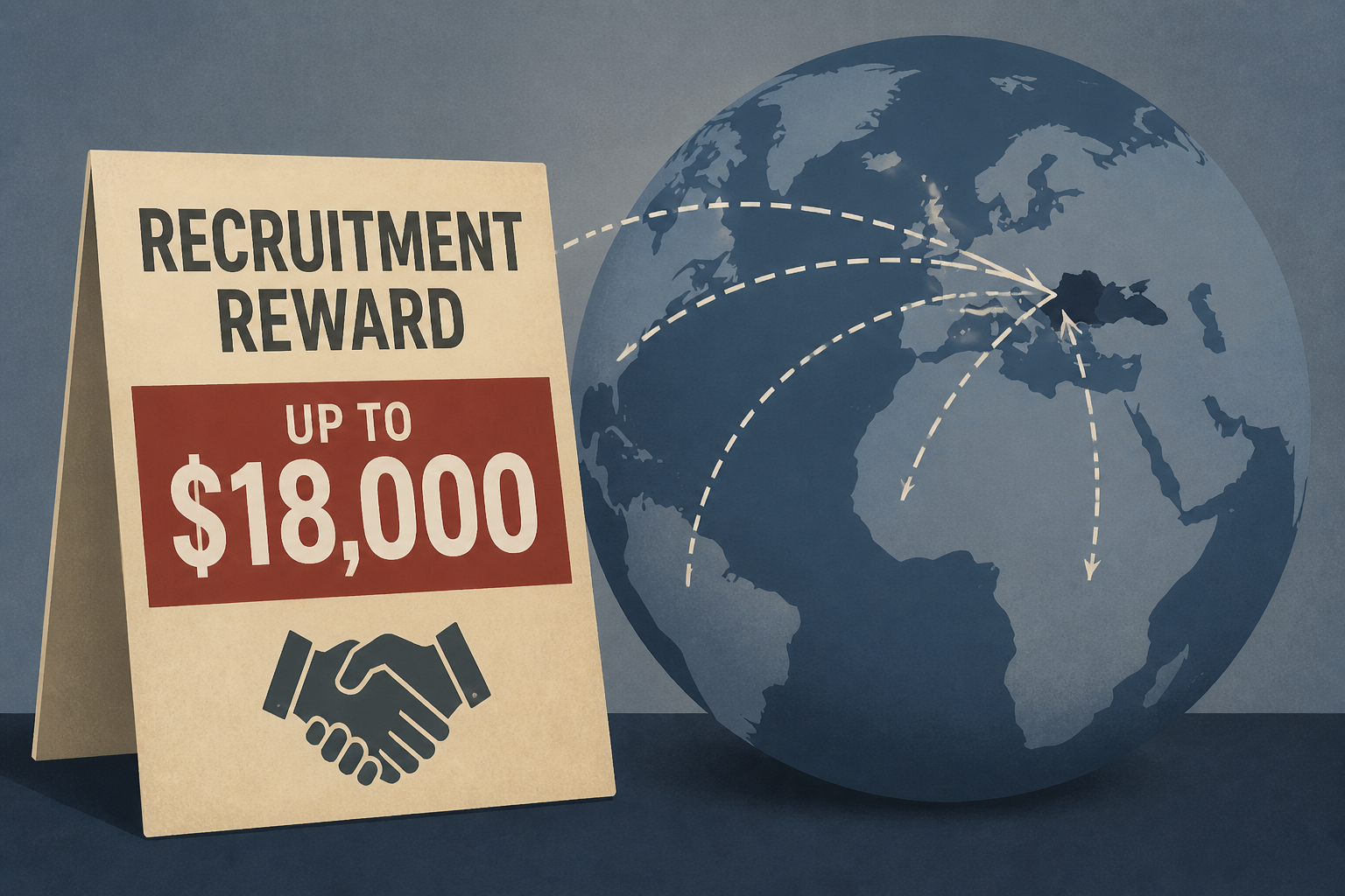 Russian region offers record $18,000 reward for recruiting foreigners to fight in Ukraine
