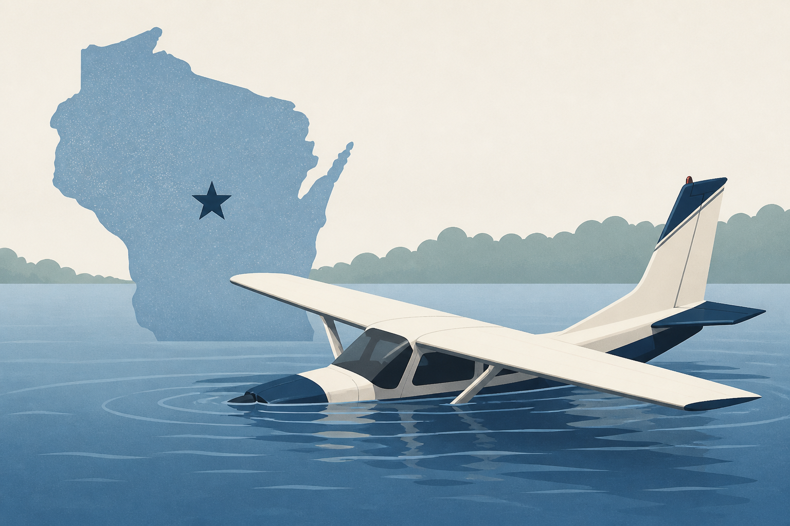 Wisconsin Congressman Tom Tiffany suffers minor injuries after emergency landing in a lake