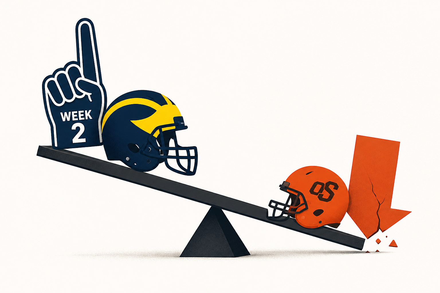 CFB Week 2 winners, losers: Michigan, Oklahoma State's exaggerated demises