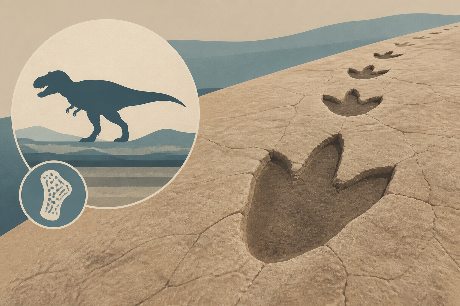 Massive Footprints Reveal First Ever Adult T Rex Trackway, a 66-Million-Year-old Walk Through North Dakota