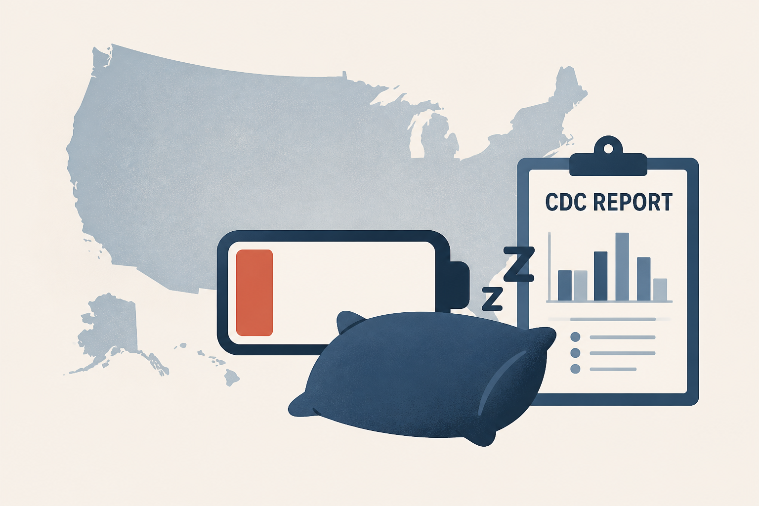 Why are Americans so tired? CDC report highlights who is feeling it most