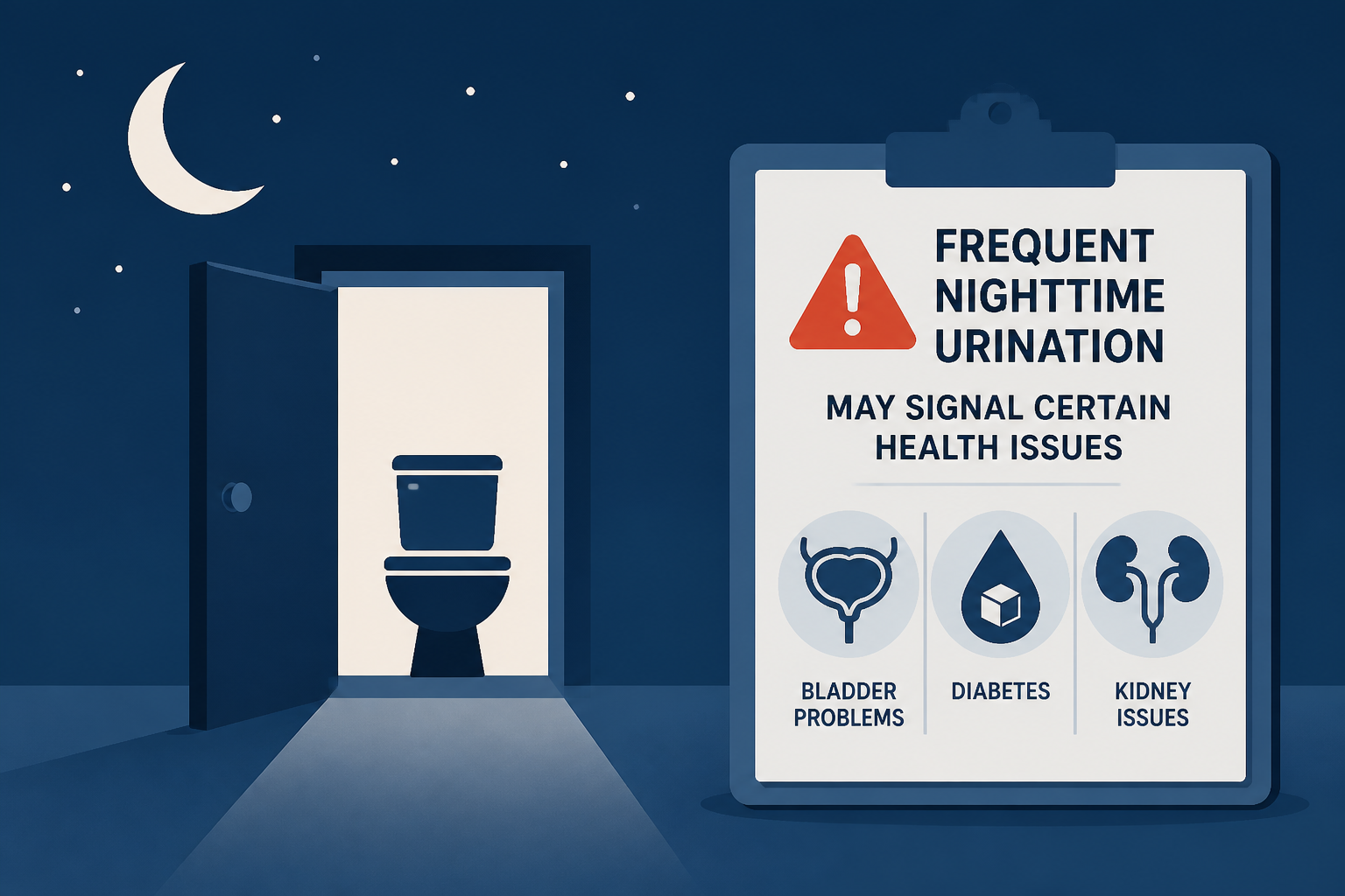 Experts warn frequent nighttime urination may signal certain health issues