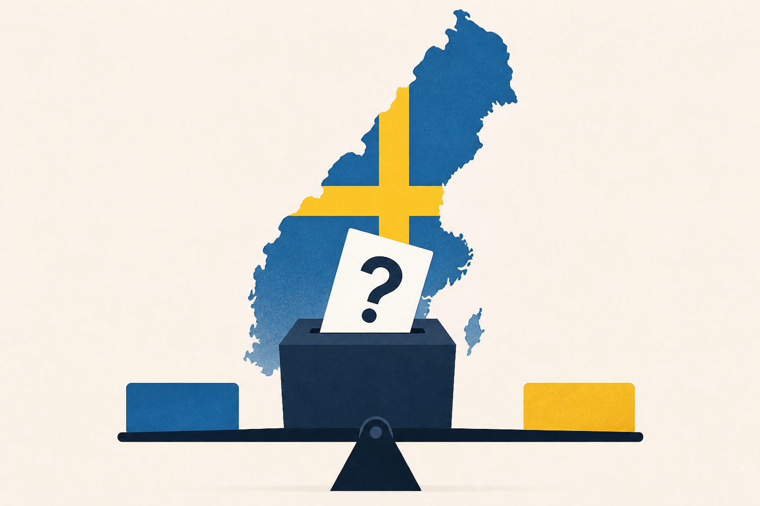 Sweden election forecast says vote too close to call