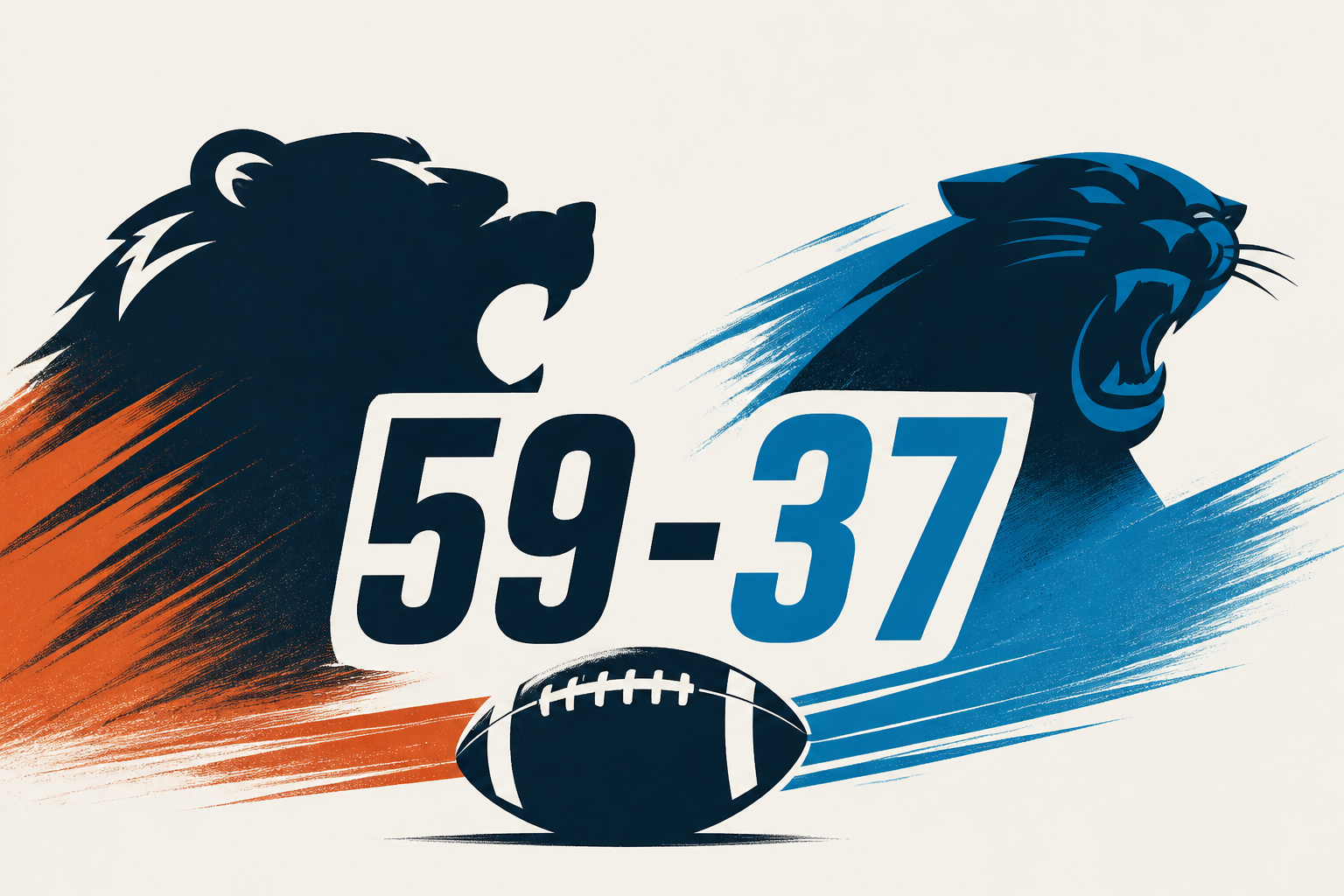 Bears beat Panthers 59-37 in Week 1 offensive frenzy