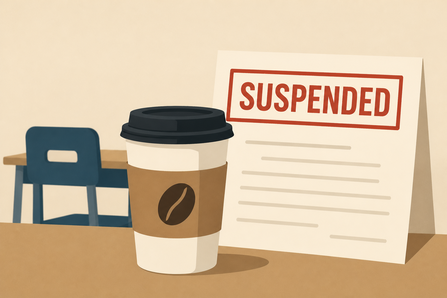 NY high school senior suspended for bringing cup of coffee to class