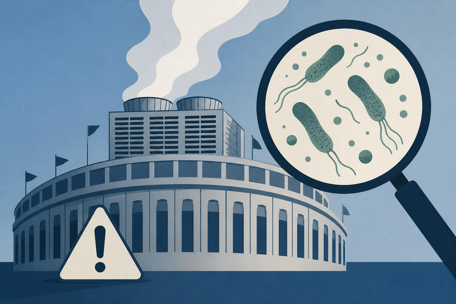 Yankee Stadium cooling tower tests positive for Legionella, NYC says