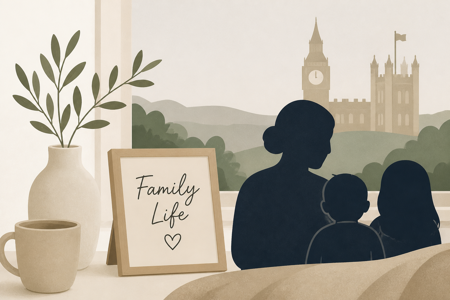 Meghan Markle shares 1st look at family life in UK